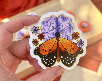MS Butterfly Sticker | Proceedss support National Multiple Sclerosis Society
