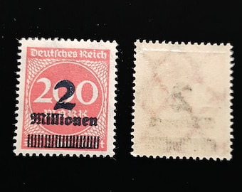 Empire allemand 1923 - 2 millions de marks - MI309 - Inutilisé - République de Weimar