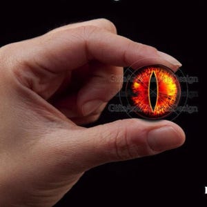 Glass Eyes, Dragon Eyes, Fantasy Eyes, Steampunk, Reptilian Eyes, Cat eyes, Human Eyes, Handmade, High Quality, High-end Cabochons DE291