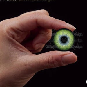 Glass Eyes, Dragon Eyes, Fantasy Eyes, Steampunk, Reptilian Eyes, Cat eyes, Human Eyes, Handmade, High Quality, High-end Cabochons HE202