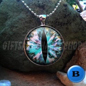 Glass Eyes, Dragon Eyes, Cat Eyes pendant