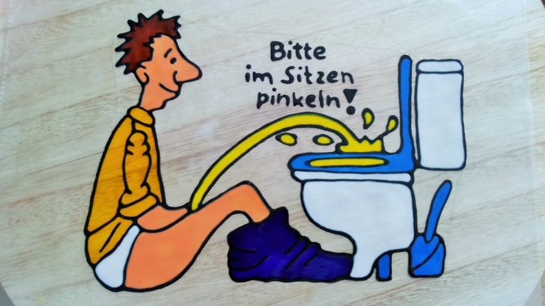 Bitte Im Sitzen Pinkler Bilder