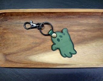 Ghost Keyring - Halloween keyring - Key Fob - Boo Basket Gift