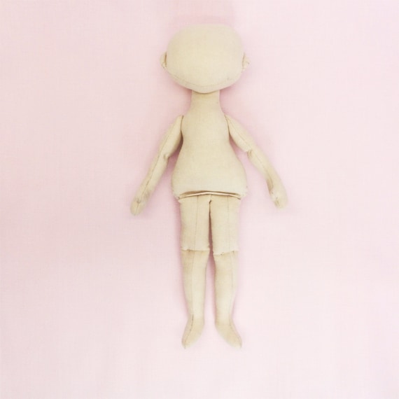 blank plush doll
