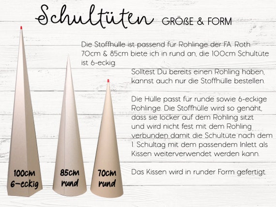 Schultüte „Pferdewelt“ 70 Cm Rund – Mit Tüll & Optionaler Kunststoffspitze