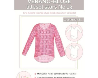 Paper pattern lillesol and pelle - children's No.13 - Verano blouse