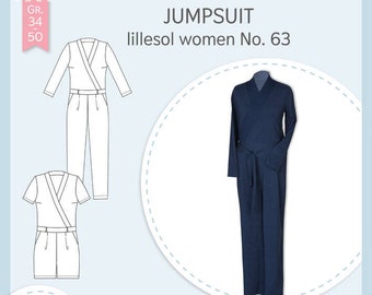 Paper pattern lillesol and pelle - women No. 63 jumpsuit