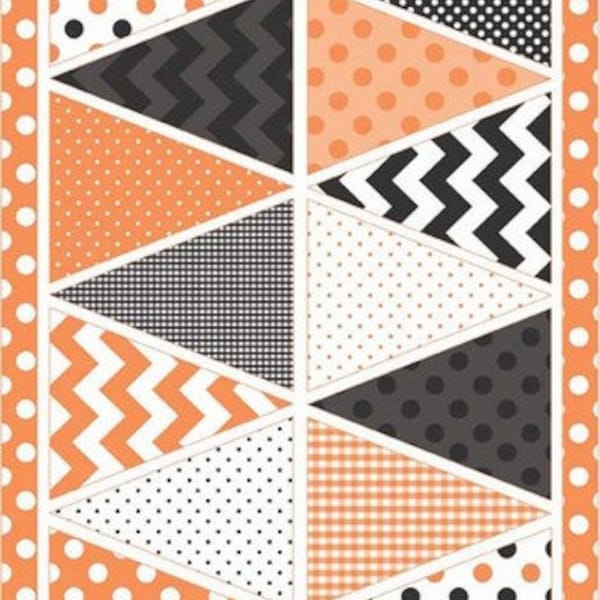 Riley Blake - holiday banners orange