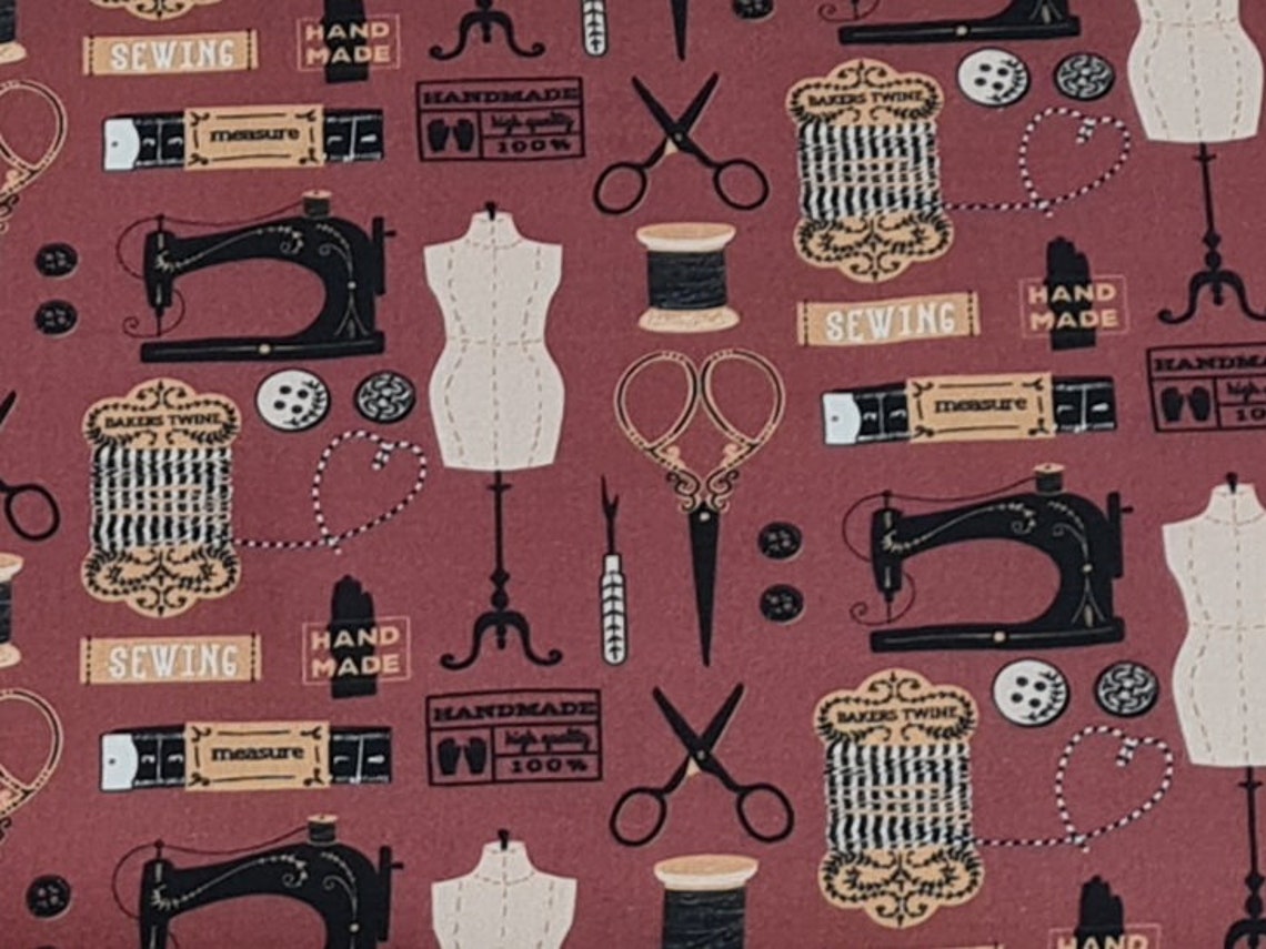 Cotton Kim sewing utensils sewing yarn tailor's doll Etsy