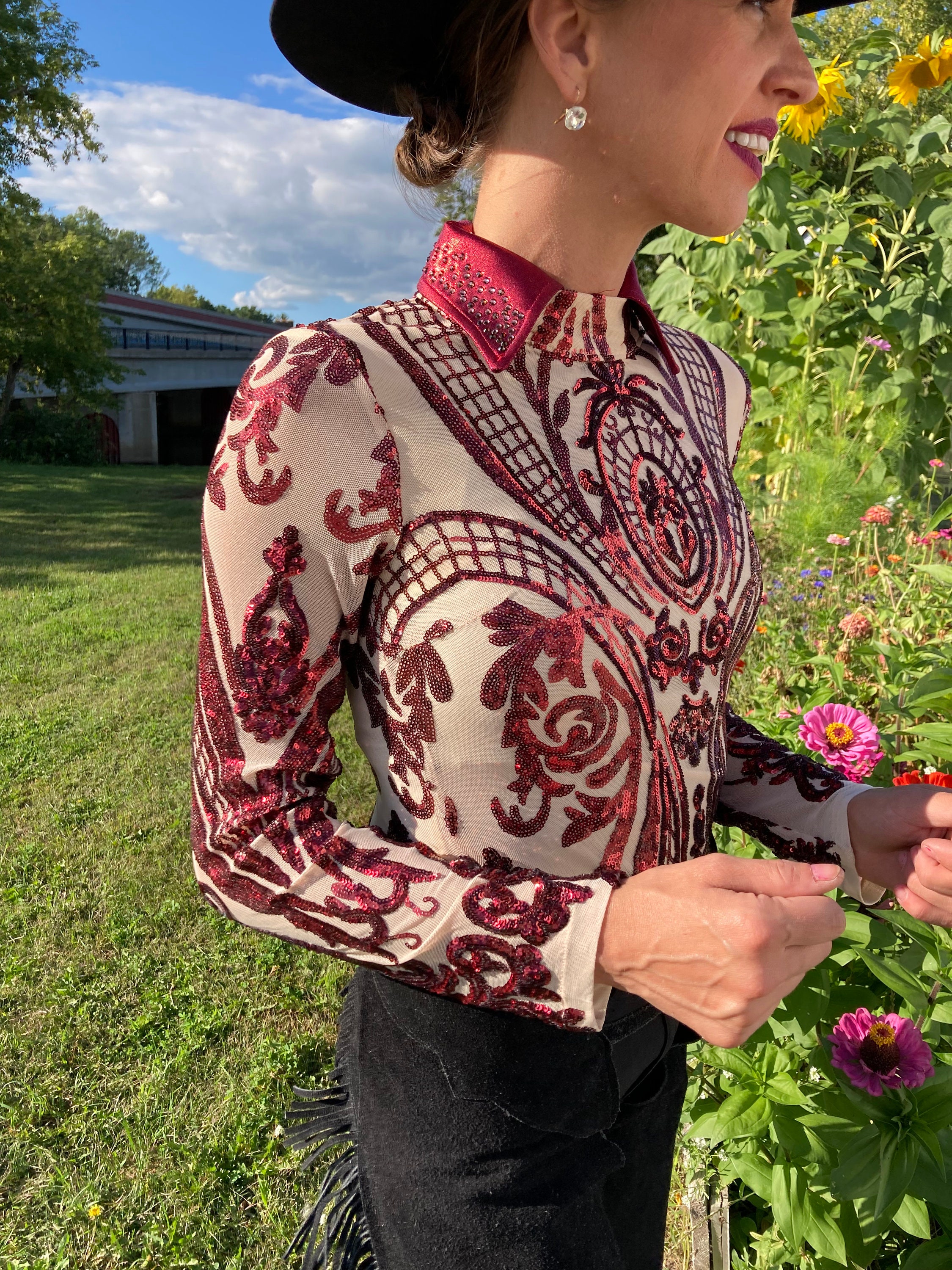 Western Show Shirt - Etsy