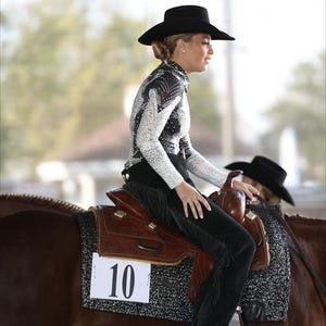 Shades of Grey * Western Style * Athletic Fit * Horse Show Shirt image 1