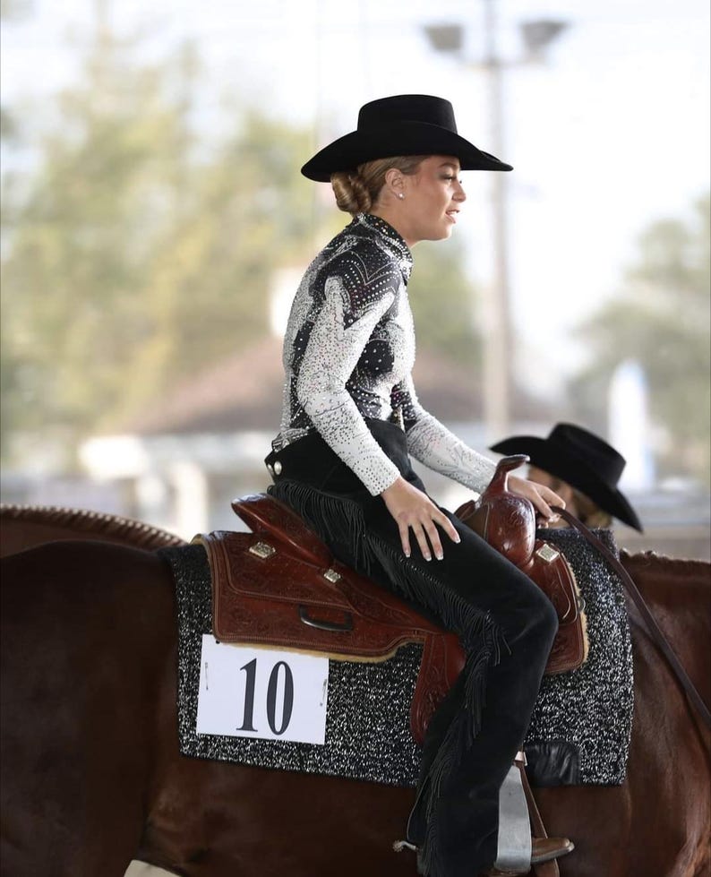 Shades of Grey * Western Style * Athletic Fit * Horse Show Shirt image 1