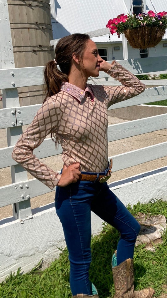 Sequin western shop shirt