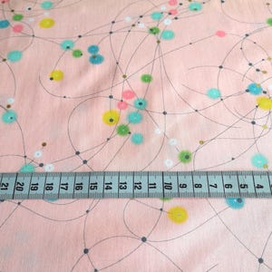 Patchworkstoff aus der Serie "Day in Paris" Watercolor Dots in rosa 1681-13 von Moda Zen Chic für Patchwork, Nähen, Quilten und mehr