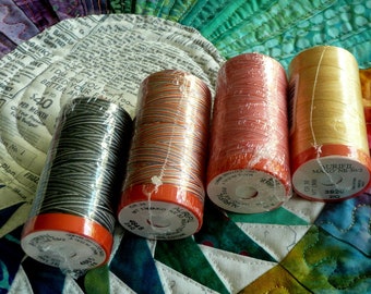 Aurifil thread 50wt 1300m Nähgarn und Quiltgarn verschiedene Farben melliert Baumwollgarn zum Nähen Quilten Patchwork Quilten