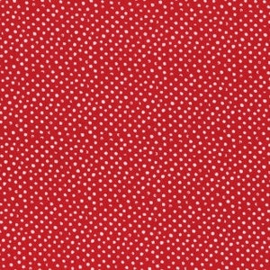 Patchworkstoff Dear Stella dots verschiedenen Farben Baumwollstoff Navy, Scarlet Patchwork Nähen Quilten scarlet/ rot