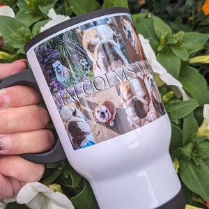 Personalised Photo Travel Mug: Insulated Coffee & Tea Mug