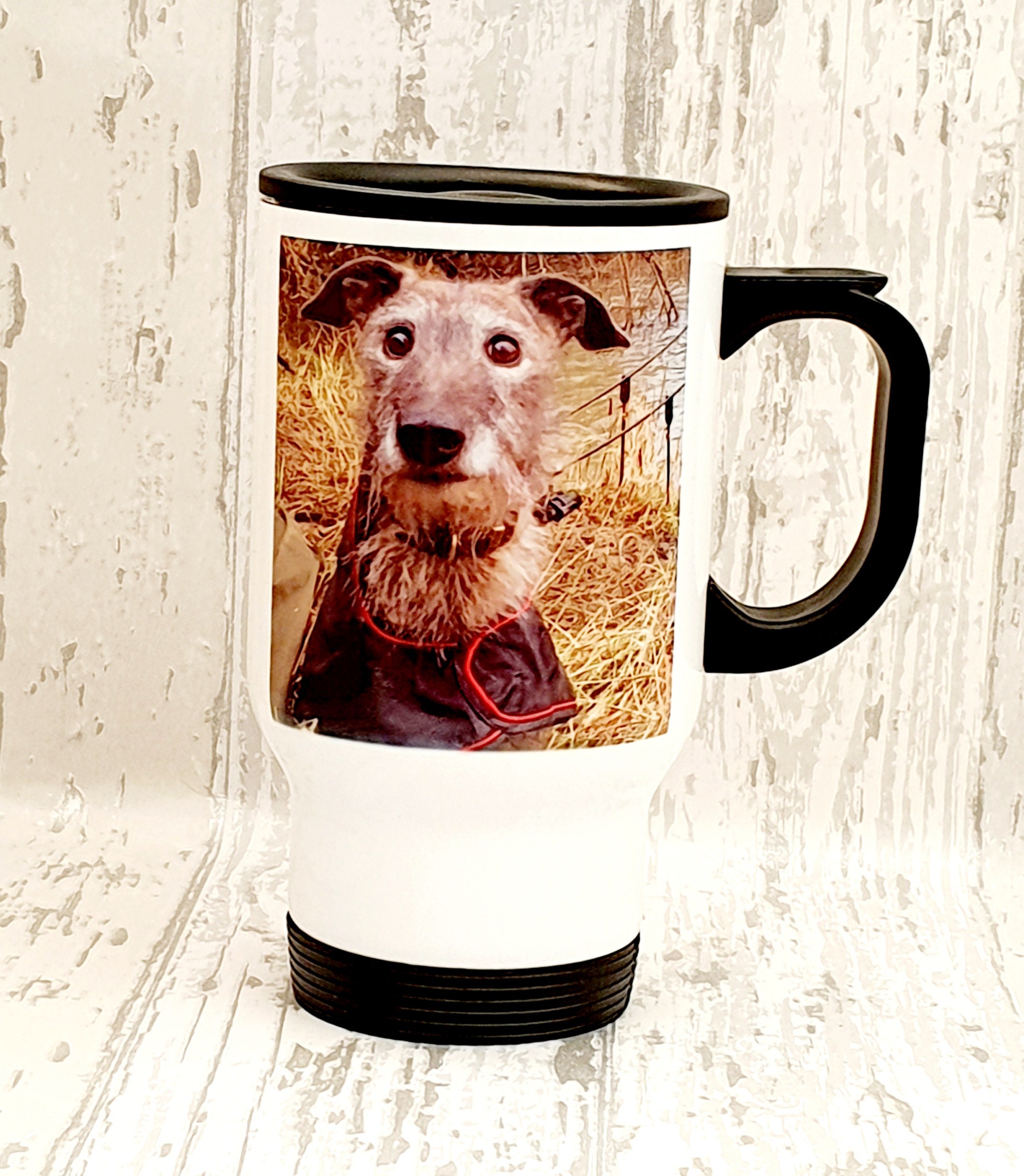 personalised photo travel mug uk