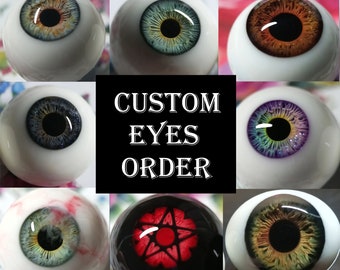 Custom BJD Eyes Steckplatz / 1 Steckplatz = 1 Paar