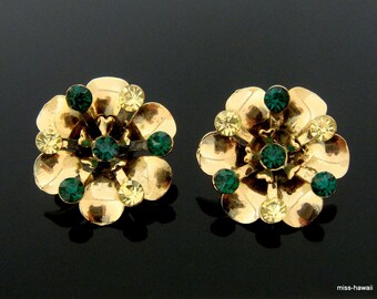 Wunderschöne Ohr Clips Ohrclips Ohrringe Jugendstil Art Deco silber farben 2 cm