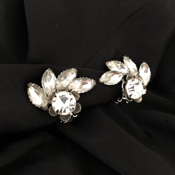 Glamor bridal clip earrings Fantastically beautif… - image 6