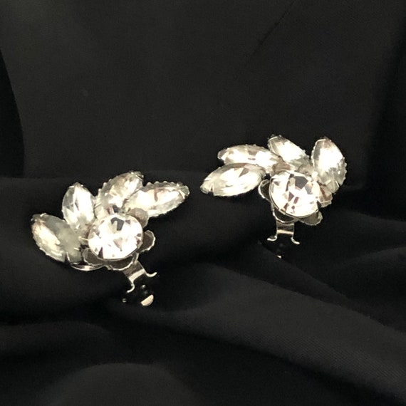 Glamor bridal clip earrings Fantastically beautif… - image 8