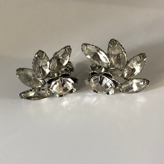 Glamor bridal clip earrings Fantastically beautif… - image 9