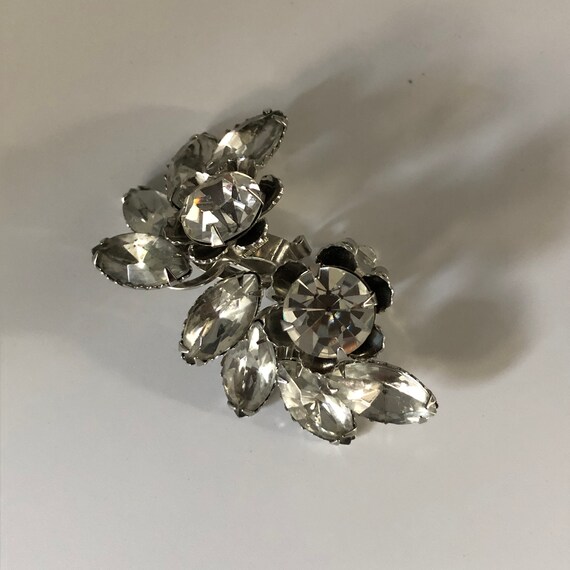 Glamor bridal clip earrings Fantastically beautif… - image 10