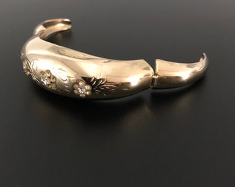 Pegasus CORO Armreifen Clamper Armreif Jugendstil Era Designer Schmuckstück, Sammlerstück, seltener Vintage Fund