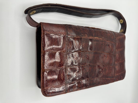 Genuine Crocodile Leather Handbag, Shoulder Bag, Crossbody Bag for Women