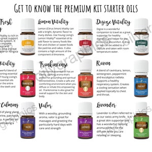 2019 Young Living Premium Starter Kit Flyer Compliant, Personalized Young Living Flyer 4x6 image 3