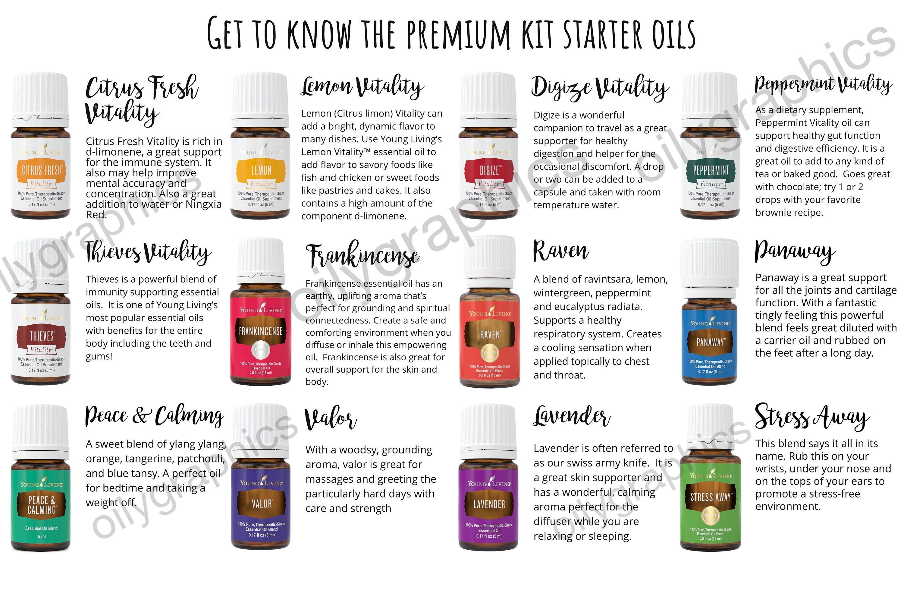 2019 Young Living Premium Starter Kit Flyer Compliant, Personalized