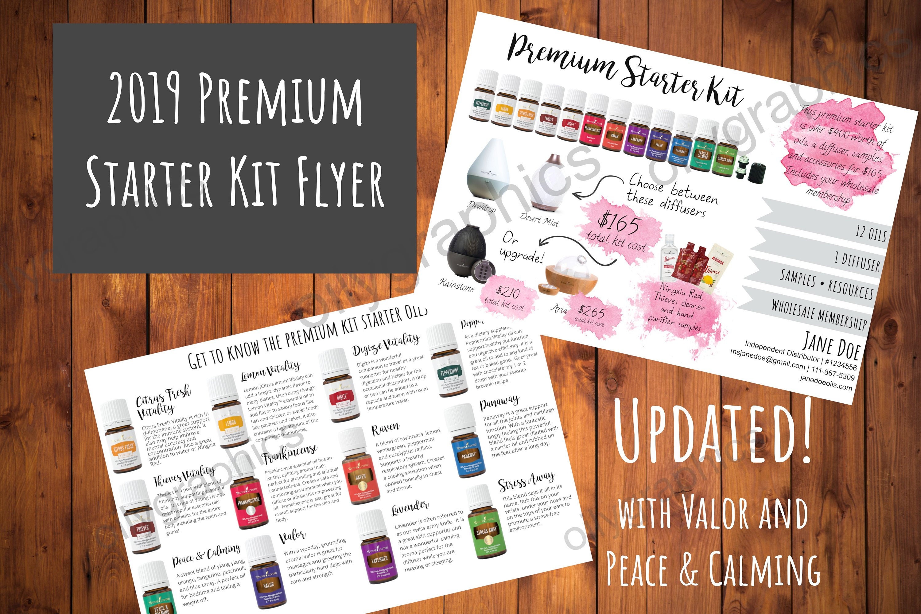 2019 Young Living Premium Starter Kit Flyer - Compliant, Personalized ...