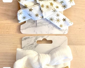 Assorted hair bow clips