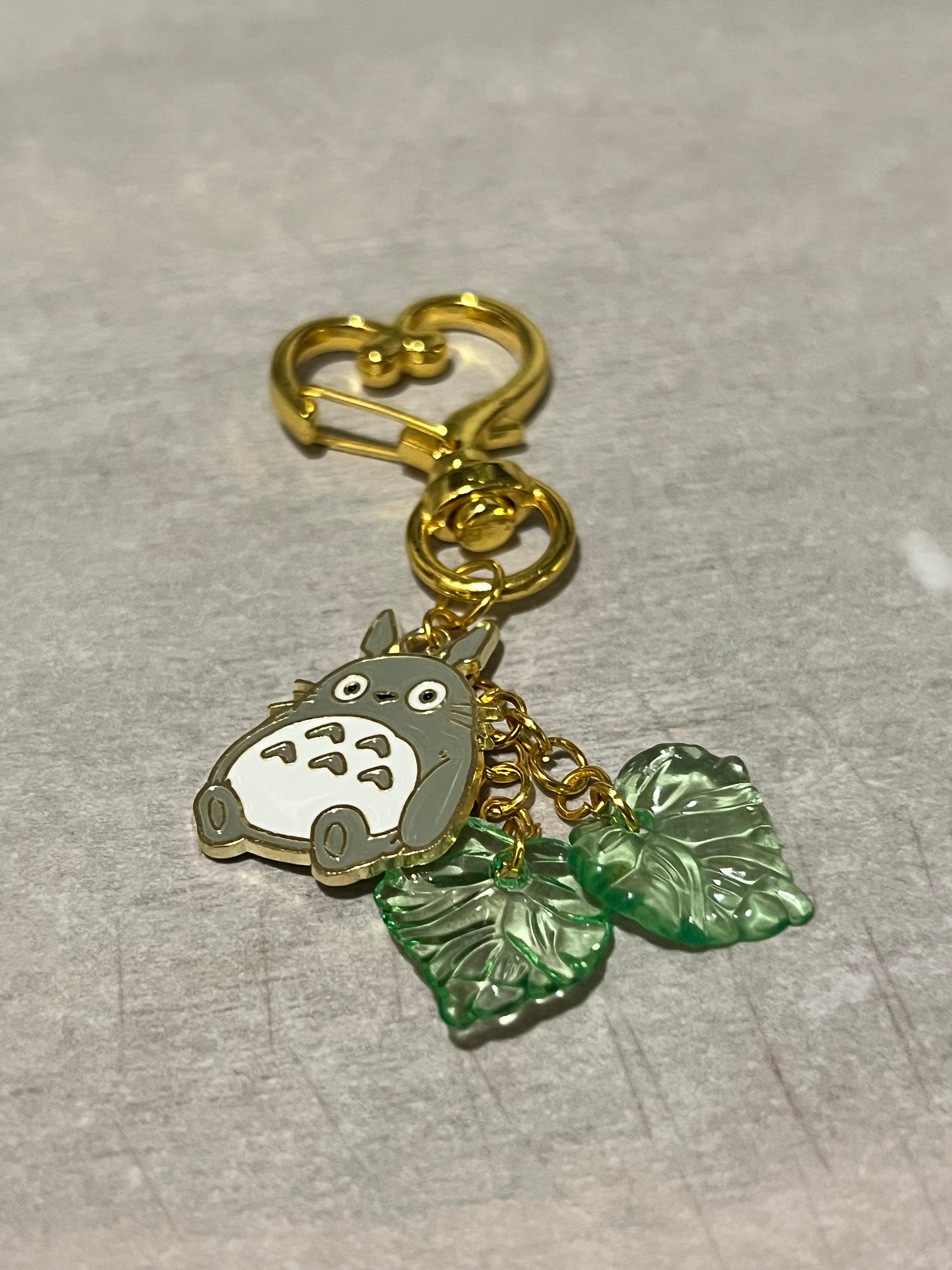 Cat Keychain, Cute Round Key Rings Lovely Cherry Car Bag Keyring Girl Boy Couple Jewelry, Jewels Pendant,Temu