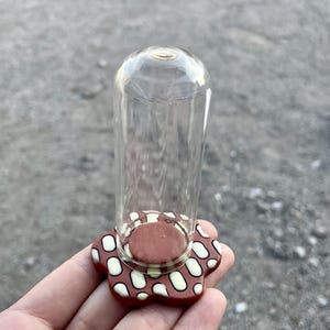 Small Flower Bell Jar