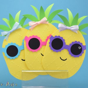 Ananas, Beach Party, Pool Party, Schwimmbad, Sommer, schwimmen, Mädchen, Junge, Kindergeburtstag, Geburtstag, Einladungen  Einladung