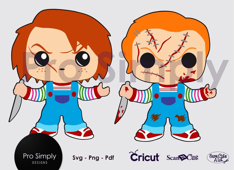 Chucky SVG PNG PDF File t-shirt Svg svg Vector art | Etsy