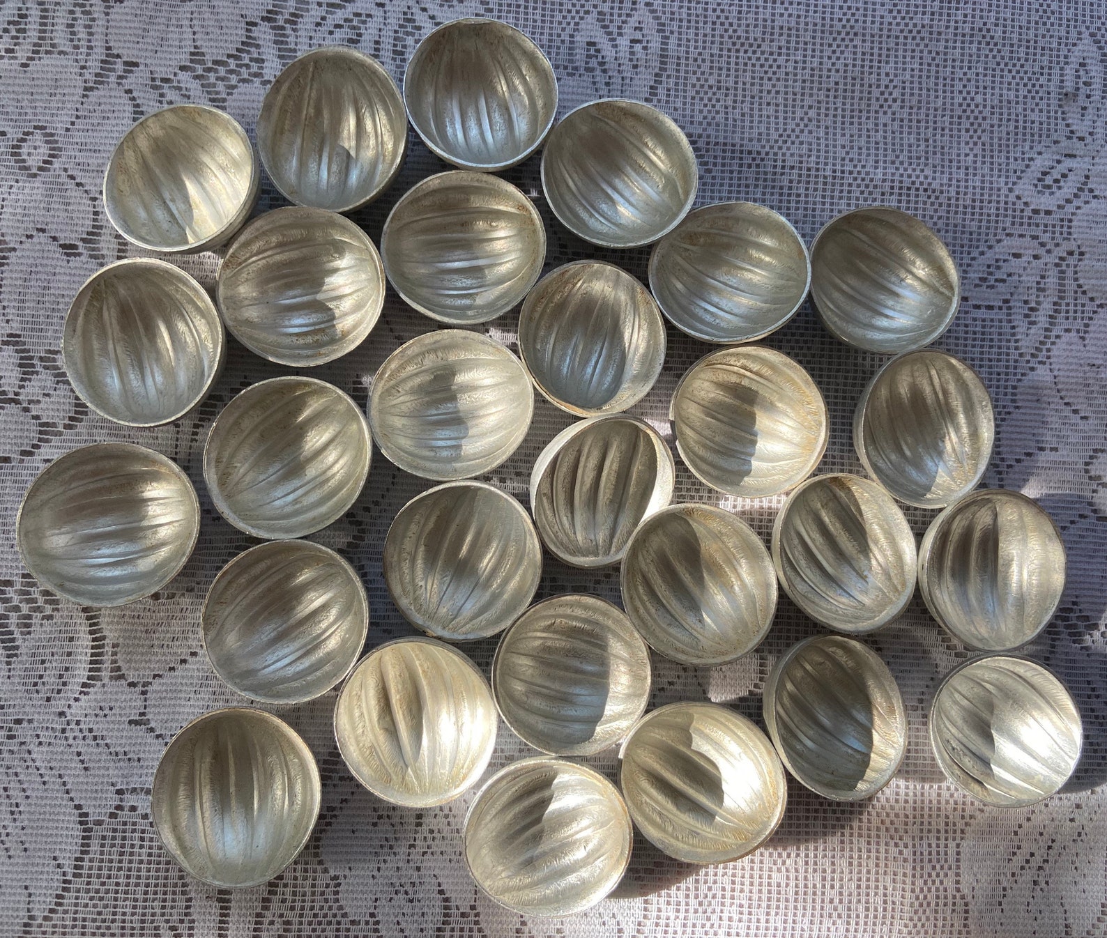 26 Nut Molds Vintage Nut Cookies Maker Soviet Metal Cookie Etsy