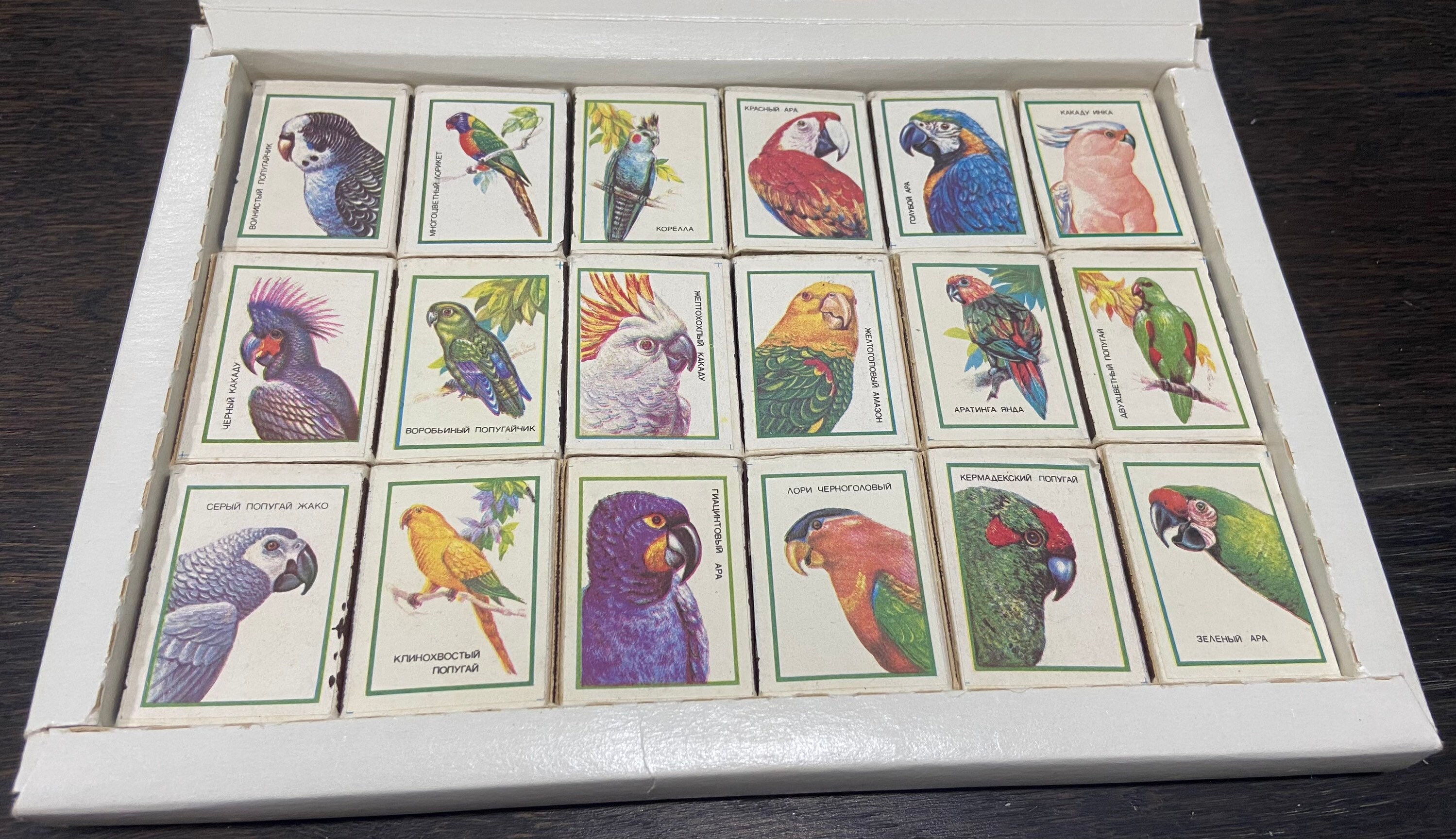 Soviet Big Set of 18 Boxes of Safety Matches Parrots Big Box - Etsy