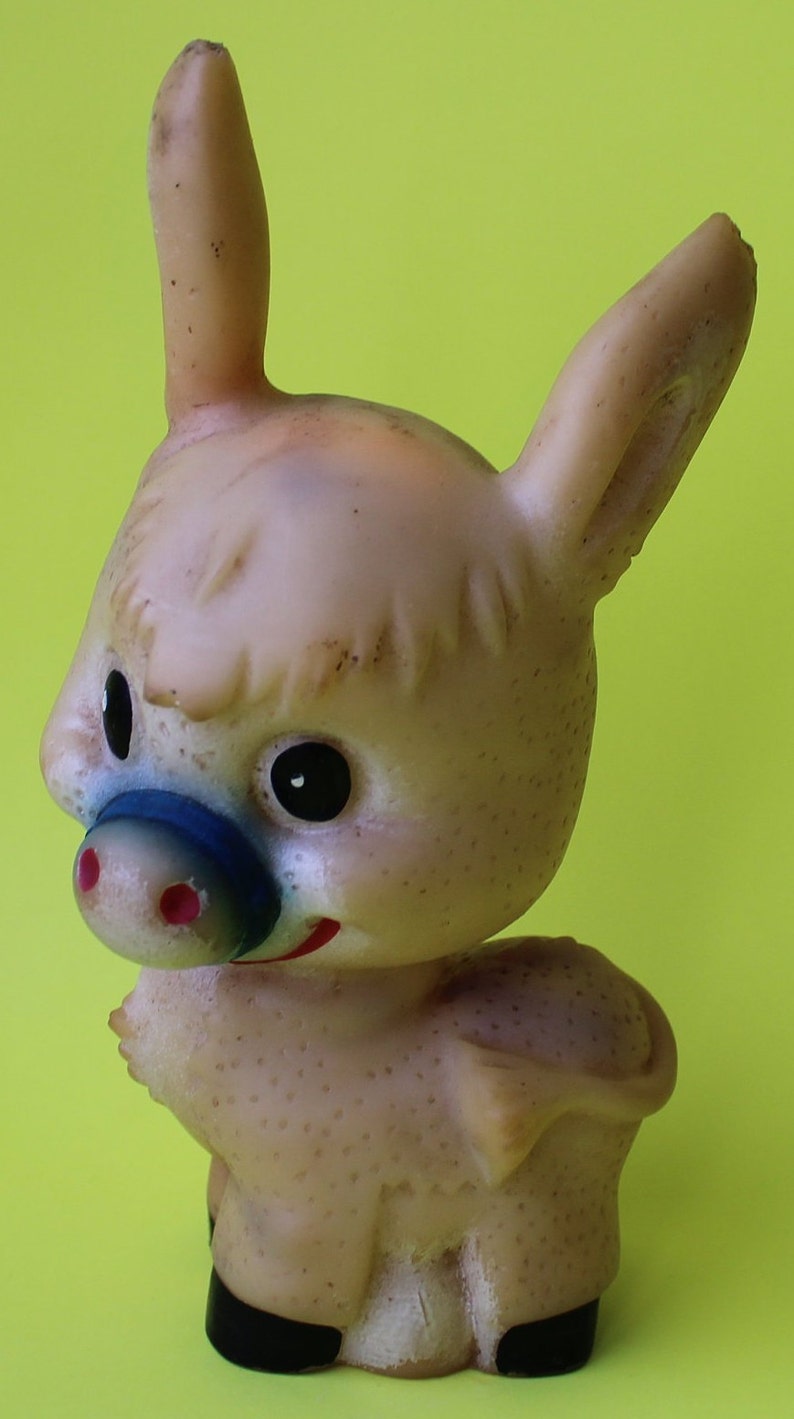 Soviet Rubber Donkey Vintage USSR Toy Donkey Soviet Etsy