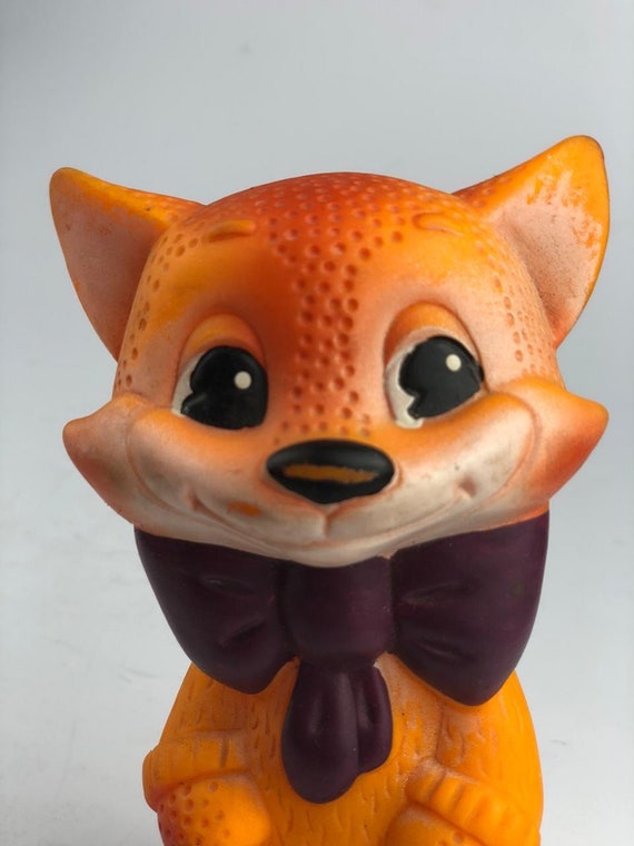 Rare Vintage USSR Rubber Cat Leopold Toy, 1980s Soviet - Etsy