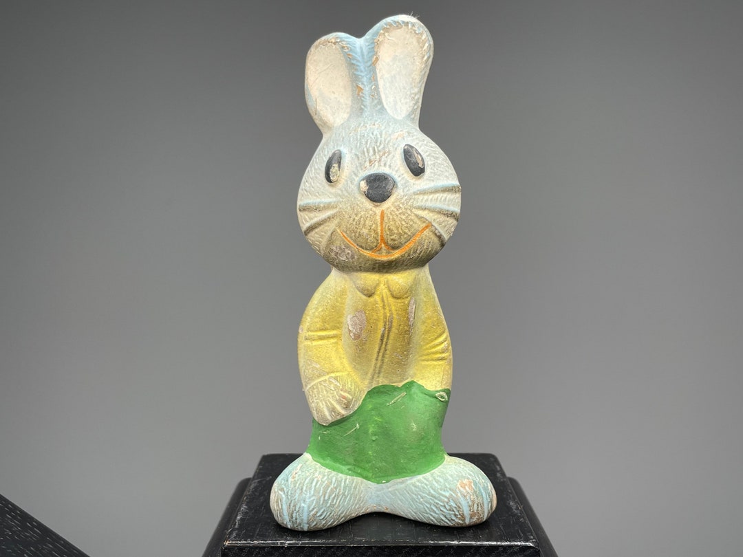 Soviet Rubber Toy Hare, Vintage Toy Hare, USSR Rubber Toy Hare, Soviet ...