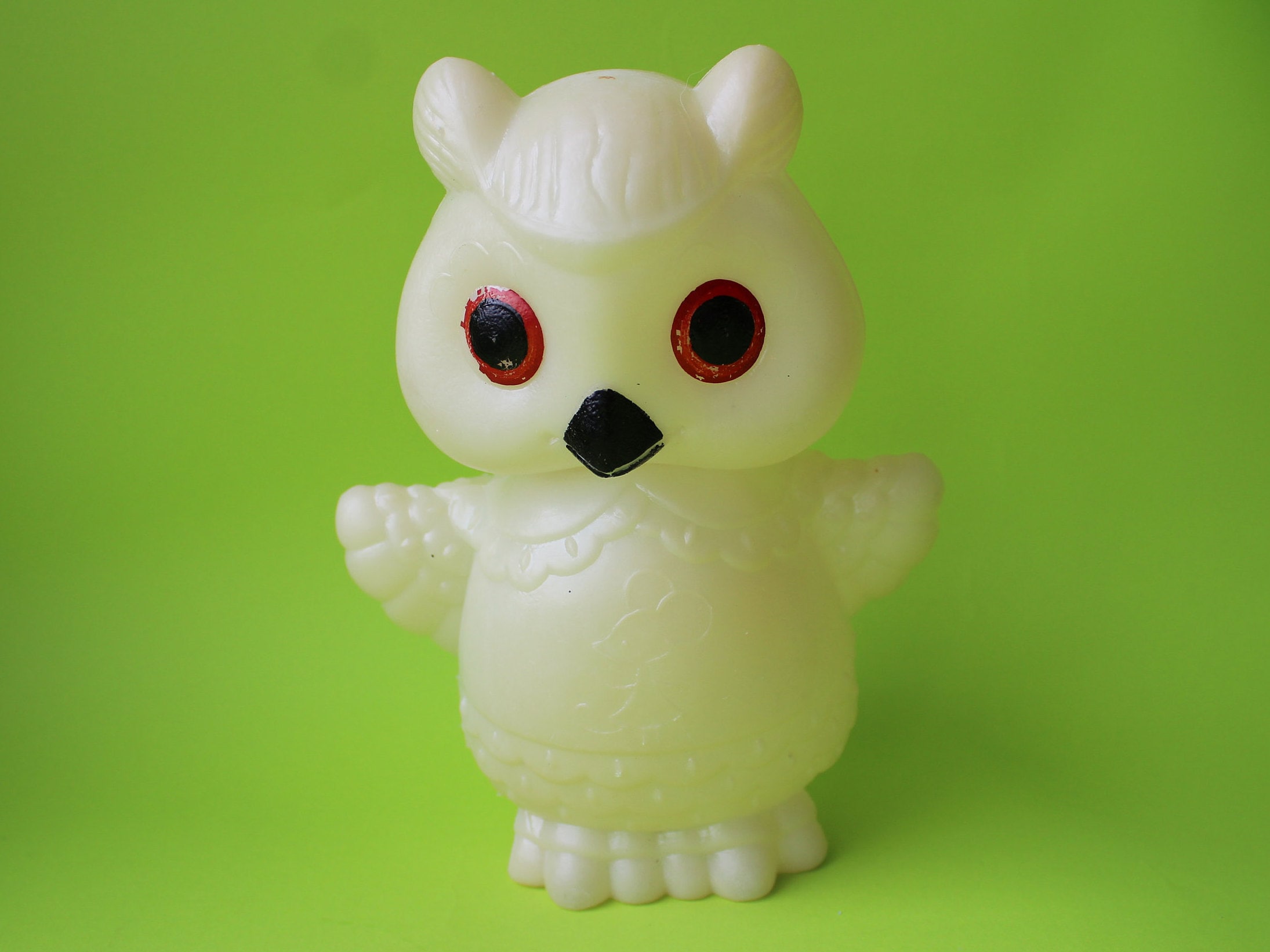 Very Rare Toy Plastic Toy Vintage Toy Owl Bird Soviet Etsy