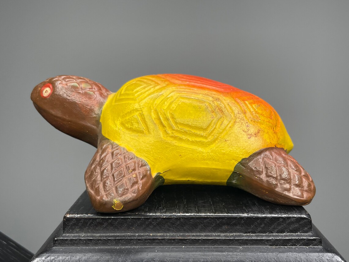 Soviet Rare Rubber Toy, Vintage Toy, USSR Toy, Turtle, USSR Turtle ...