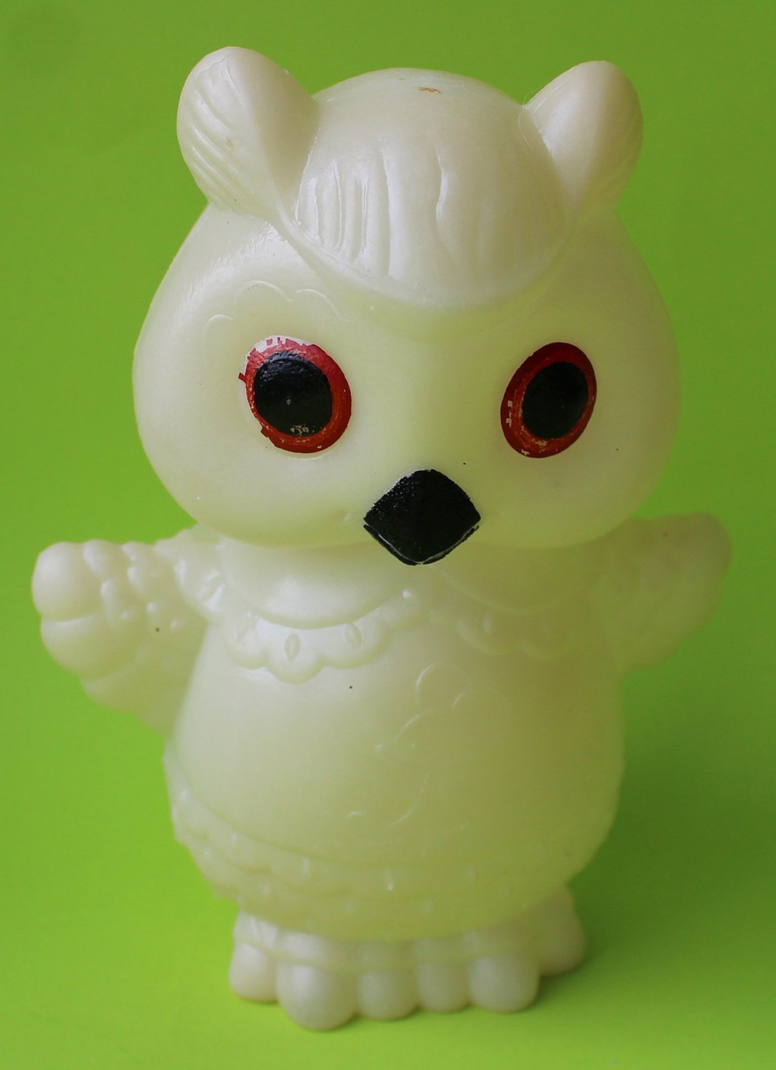Very Rare Toy Plastic Toy Vintage Toy Owl Bird Soviet Etsy
