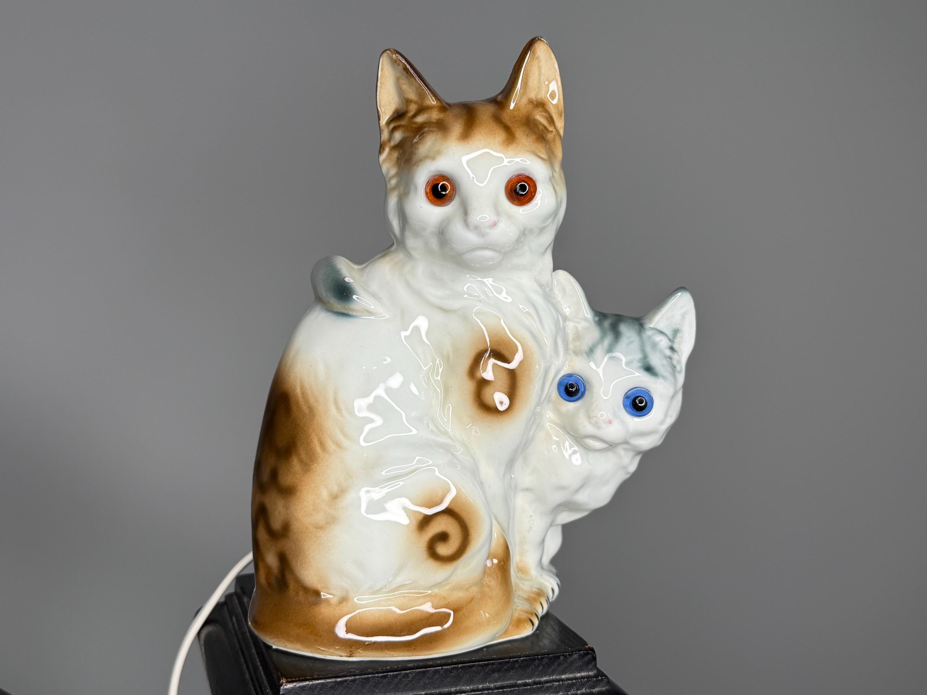 希少＊限定品】ティファニー キャット キャンドル 猫 置物