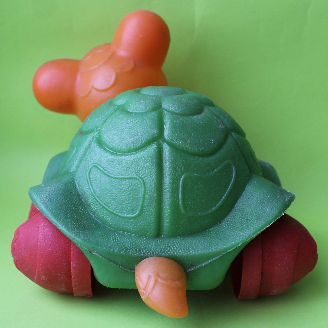 Soviet Plastic Toy Vintage Toy Retro Toy Turtle Vintage Etsy