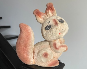 珍しいリス、1960年代ソ連のヴィンテージソ連製ぬいぐるみ - Etsy 日本