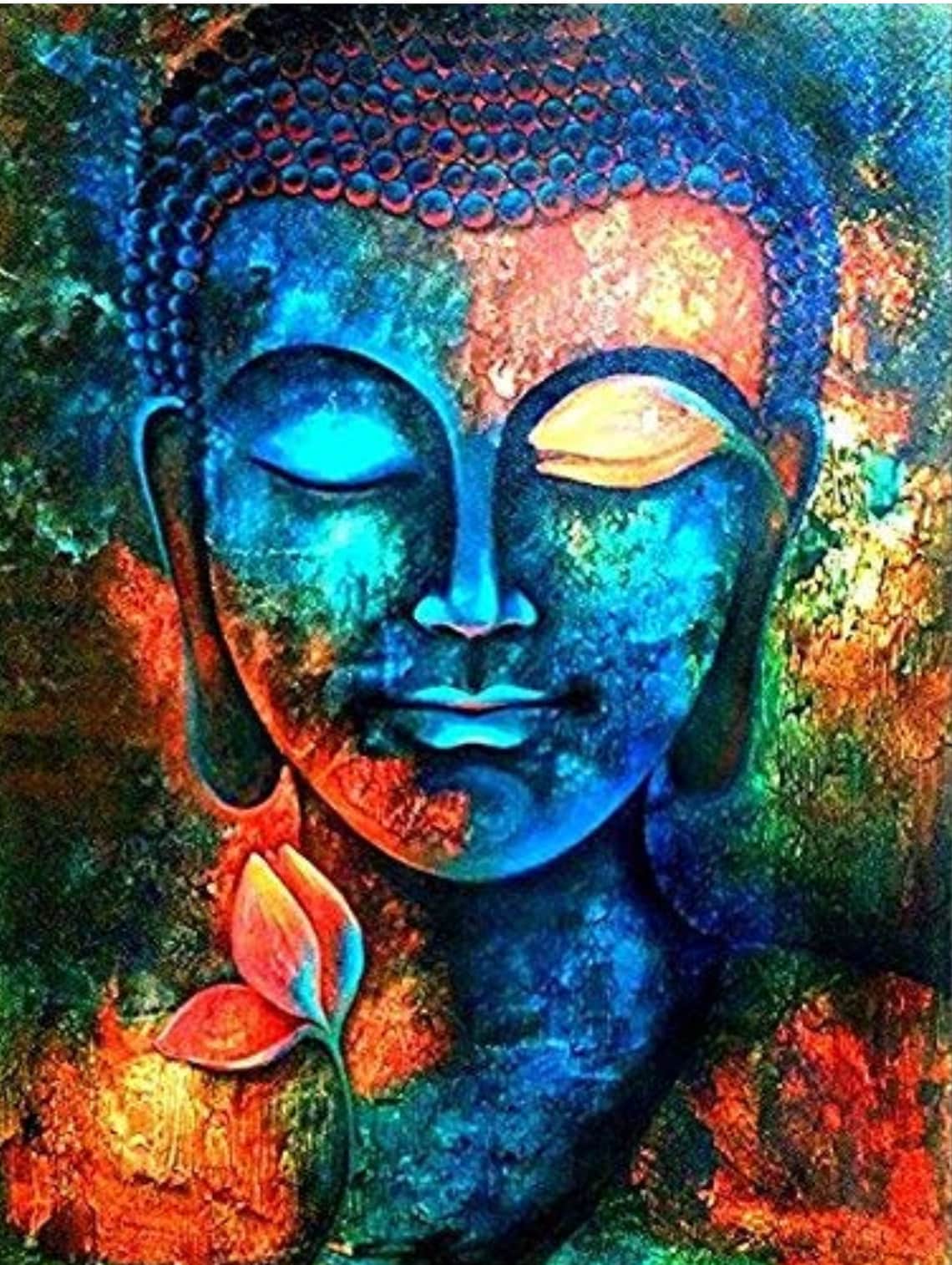 Buddha Canvas Wall Art-Large Zen Wall Art-Spiritual-Home | Etsy